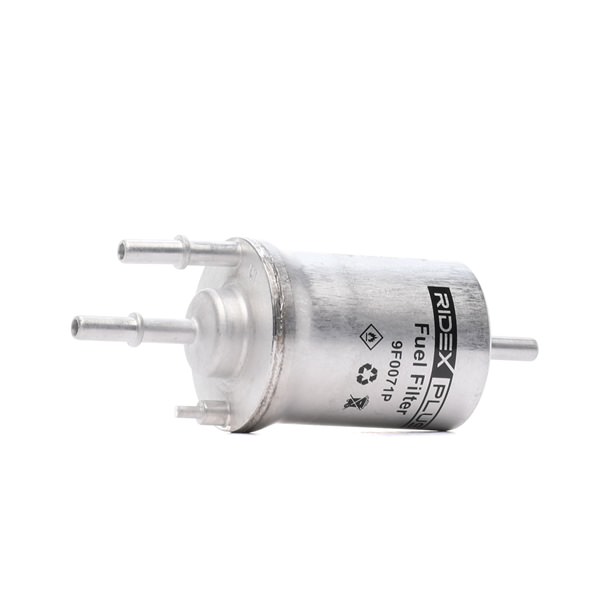 Brændstof-filter 9F0071P RIDEX PLUS AUDI A3 Sportback (8PA) 1.8 TFSI quattro 2013 160 HK