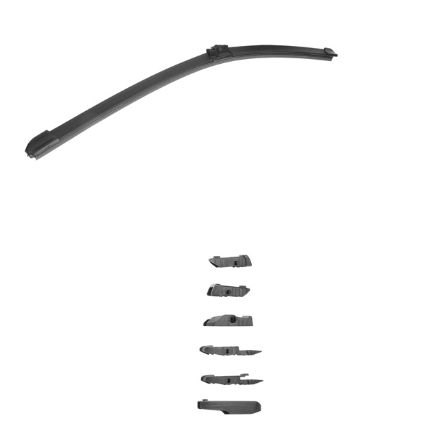 Wiper blade 298W0151P RIDEX PLUS 8P1 955 425 J AUDI, SKODA, SEAT
