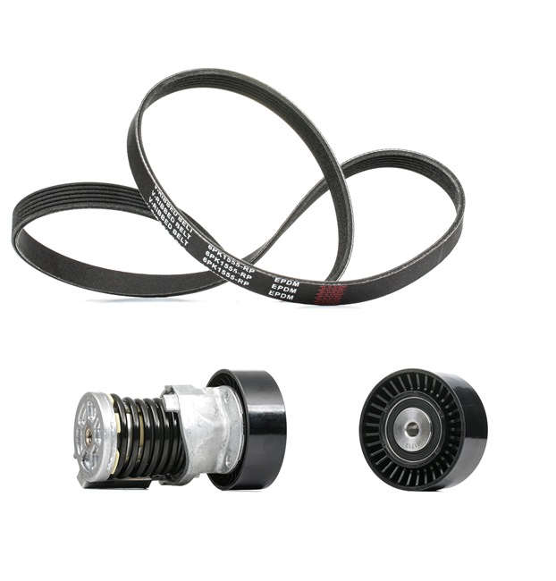 Keilrippenriemensatz 542R0057P RIDEX PLUS VW Amarok Pritsche / Fahrgestell (S1B, S6B, S7B) 2.0 TDI 4motion 2013 140 PS