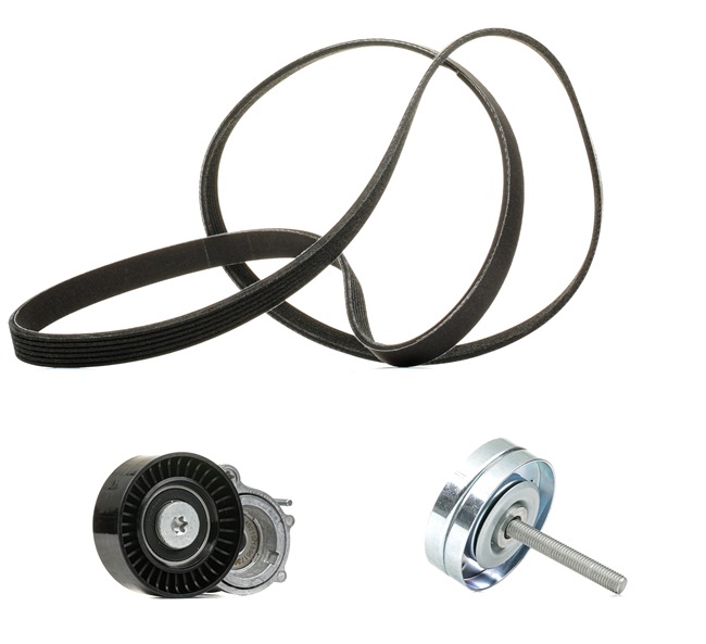 Kit Cinghie Poly-V 542R0225P RIDEX PLUS Volkswagen Polo V Hatchback (6R1, 6C1) 1.2 2017 75 CV