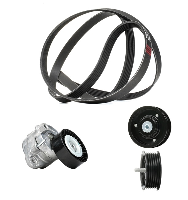 RIDEX PLUS 542R0117P Poly v-belt kit MERCEDES-BENZ E-Class Coupe (C207) E 350 272 hp Petrol 2011