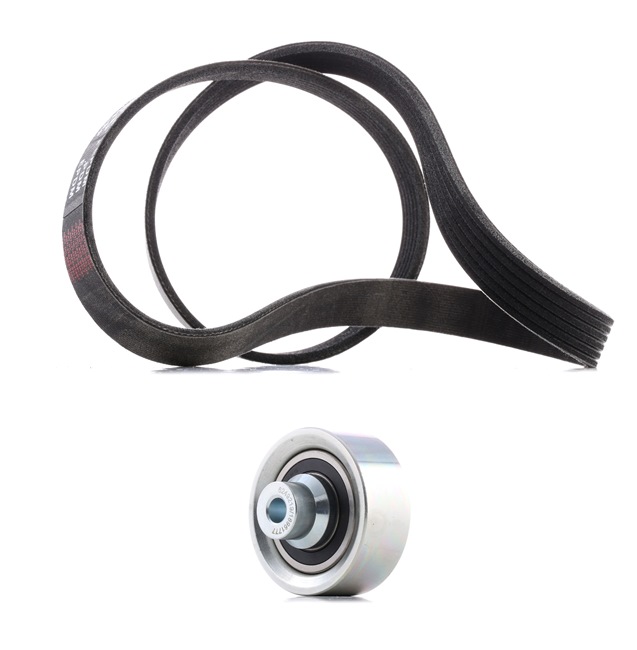 542R0003P RIDEX PLUS 1613844580 V-Ribbed Belt Set