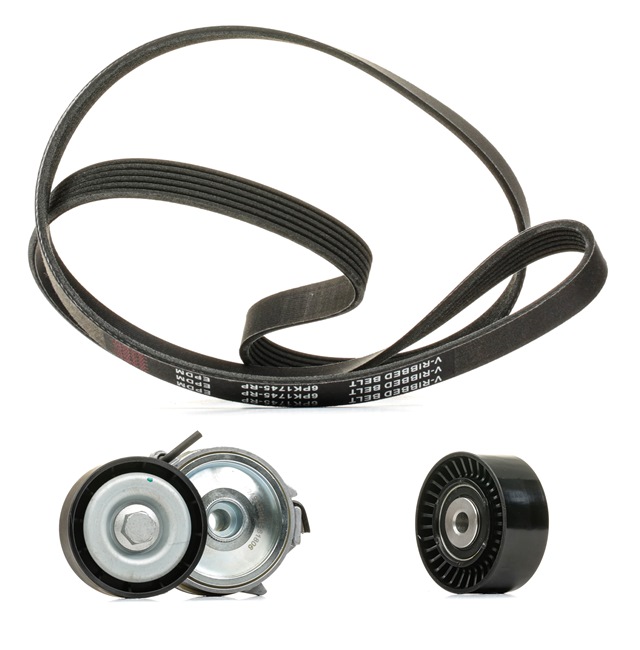 542R0377P RIDEX PLUS 5750XS V-Ribbed Belt Set