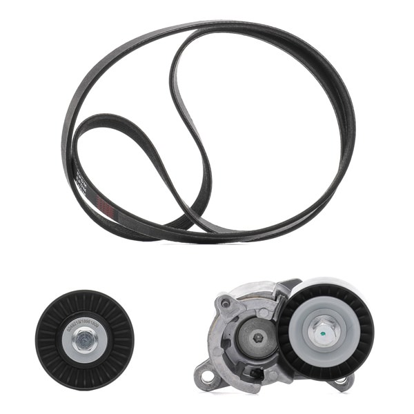 Keilrippenriemensatz 542R0214P RIDEX PLUS PEUGEOT 407 Limousine 1.8 (6D6FZB) 2004 116 PS
