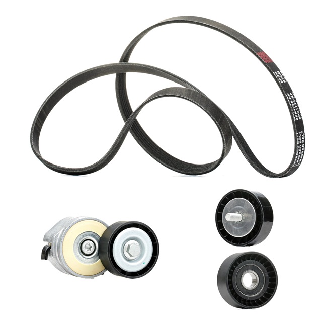 Kit Cinghie Poly-V 542R0163P RIDEX PLUS ALFA ROMEO 159 Sedan (939) 1.9 JTDM 8V (939AXE1B) 2005 120 CV