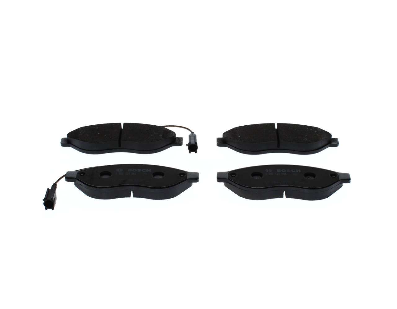 OEM nummer 7 736 709 1 - Bremseklosser 0 986 424 994 CITROËN, FIAT, ALFA ROMEO, CHRYSLER, LANCIA