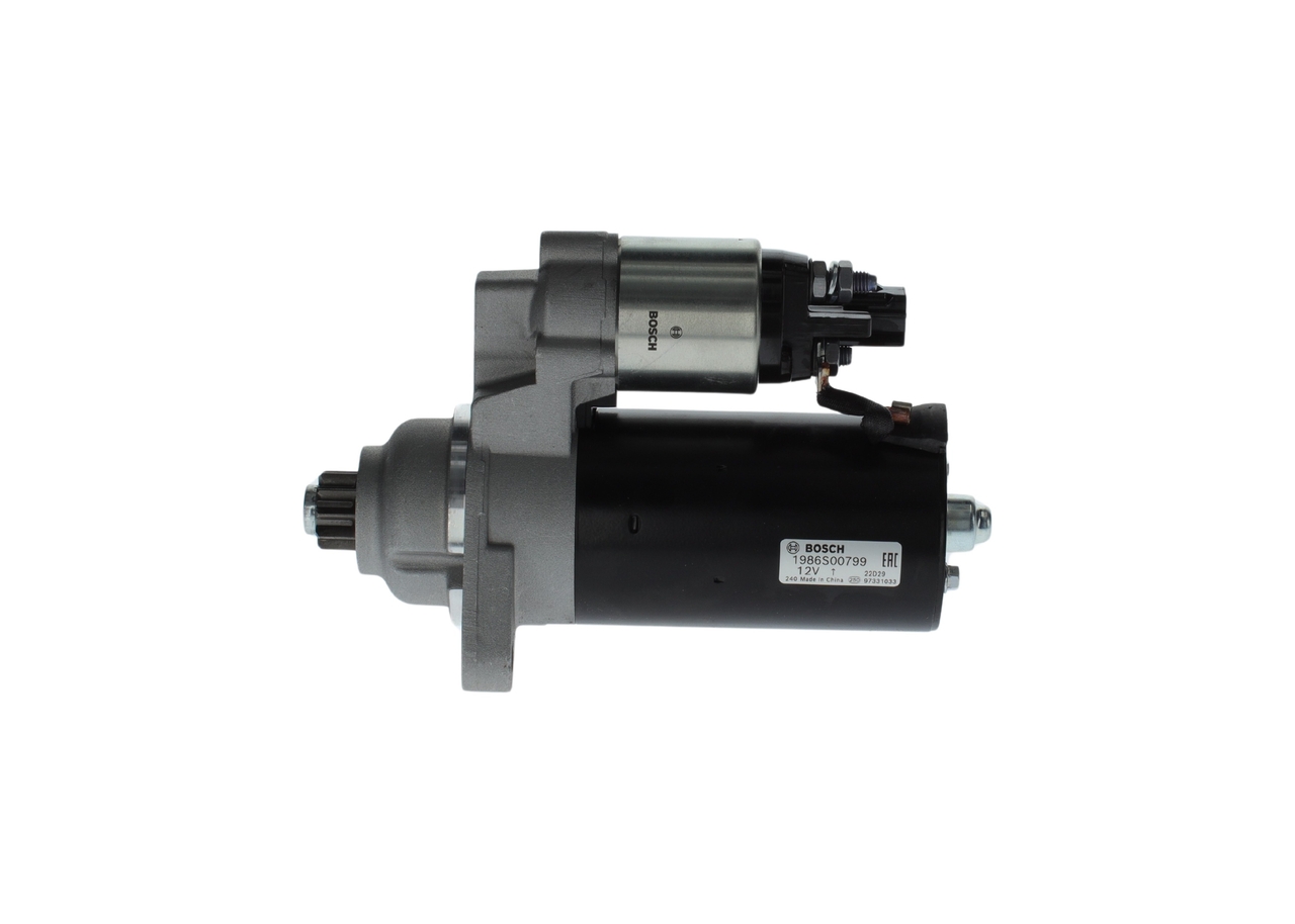 BOSCH 1 986 S00 799 starter motor SKODA Fabia I Combi (6Y5) 1.4 TDI 70hp 2005