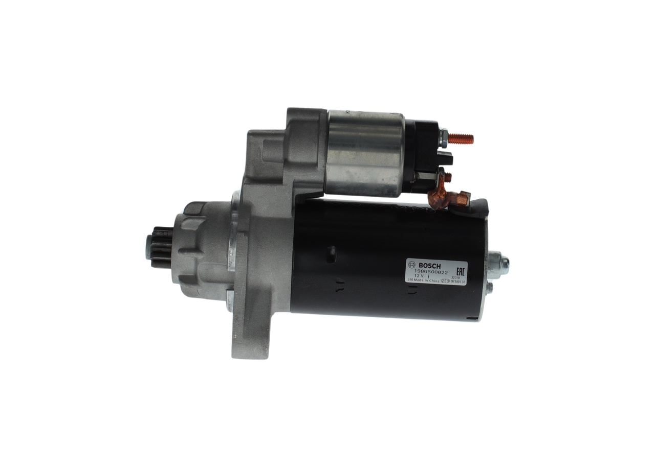 Starter 1 986 S00 822 BOSCH Volkswagen Touareg I (7LA, 7L6, 7L7) 2.5 R5 TDI 2006 174 Pk