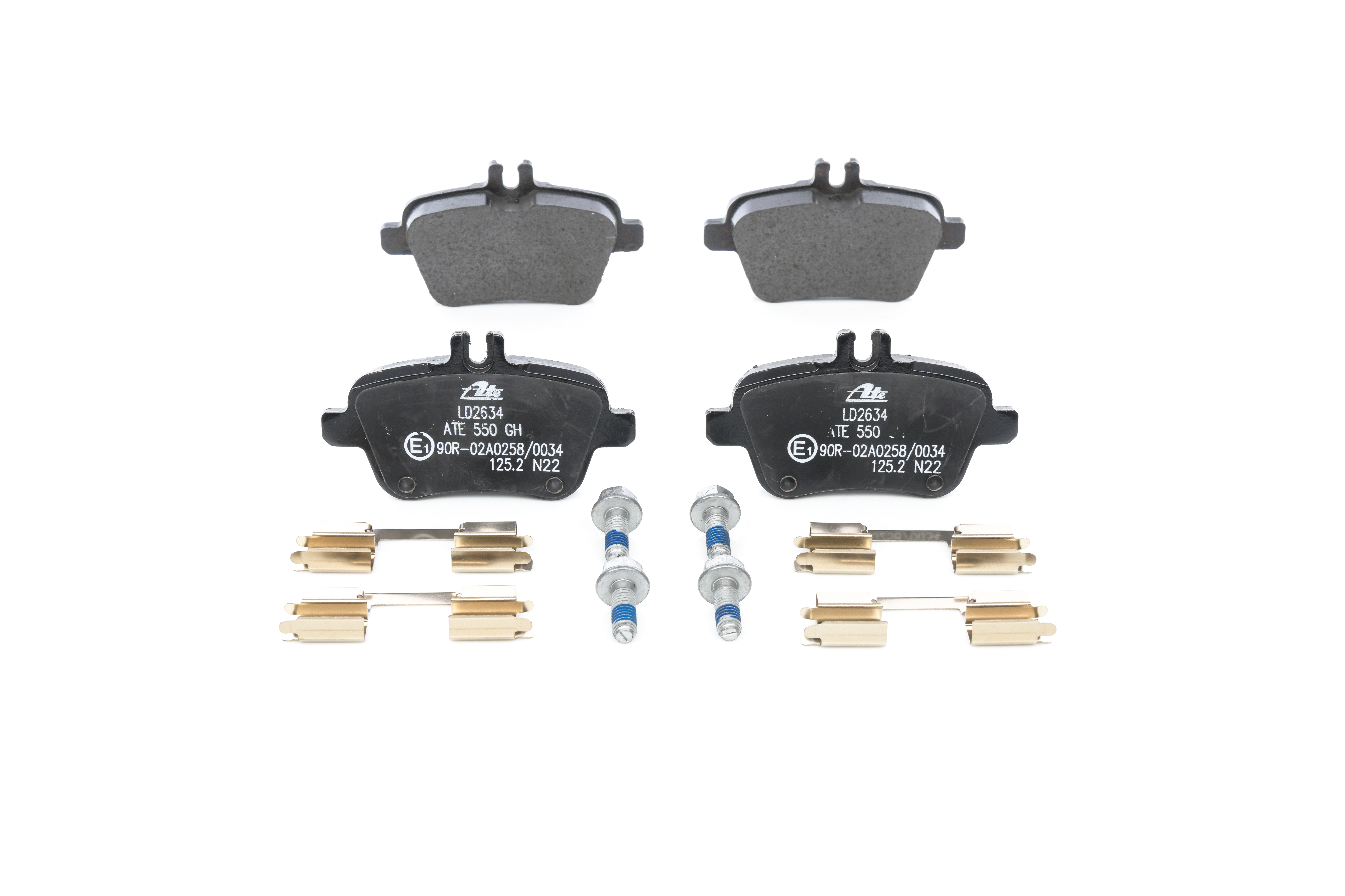 Numéro OEM A 008 420 23 20 - Plaquettes de frein 13.0470-2634.2 MERCEDES-BENZ, NISSAN