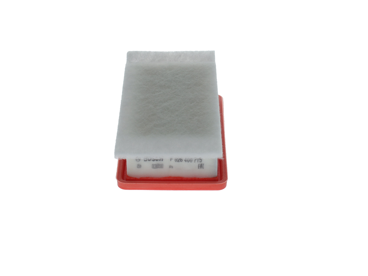 BOSCH F 026 400 715 Luftfilter RENAULT Clio V Schrägheck (BF)