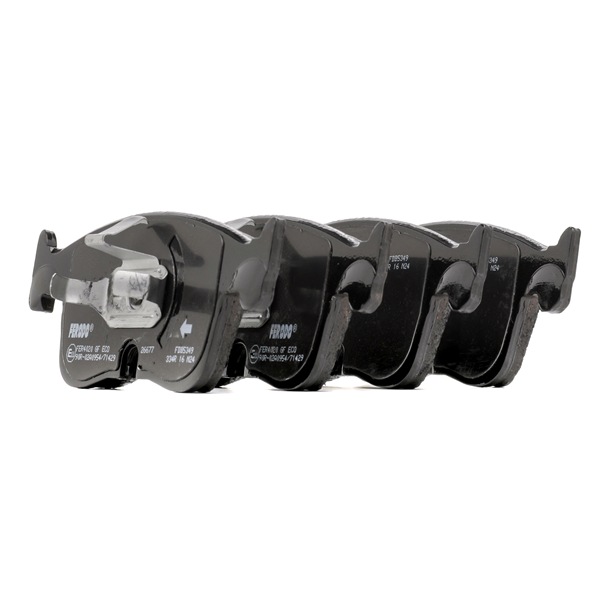 Pedalen en pedaalrubbers FDB5349 FERODO Volkswagen Caddy V Kombi (SBB, SBJ) 2.0 2024 110 Pk
