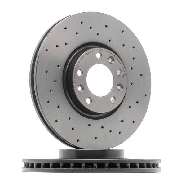 BREMBO 09.C133.1X Bremsscheibe PEUGEOT 5008 II