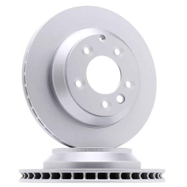 Disco de freno 82B0206P RIDEX PLUS AUDI Q7 (4LB) 3.0 TFSI quattro 2012 280 cv