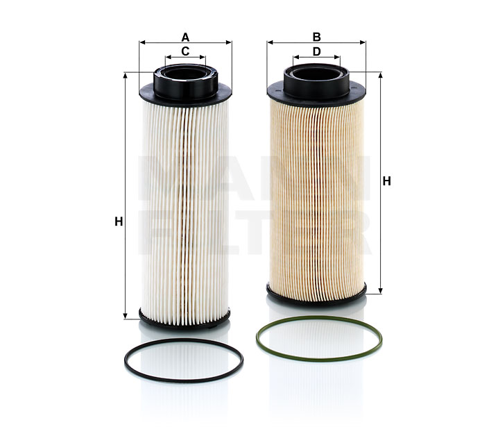 Numer OEM 1 736 251 - Filtr paliwa PU 10 016-2 z FORD, SAAB