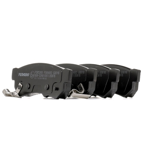 Número OEM 9528 0739 - Pastilhas de travão FDB5283 OPEL, CHEVROLET, VAUXHALL