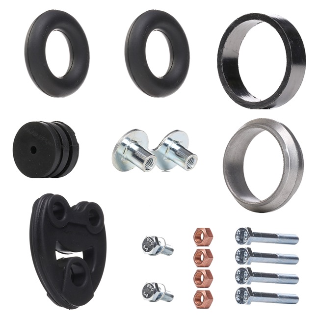 HJS 82 13 2501 Montagesatz, Abgasanlage Mercedes E Class W124