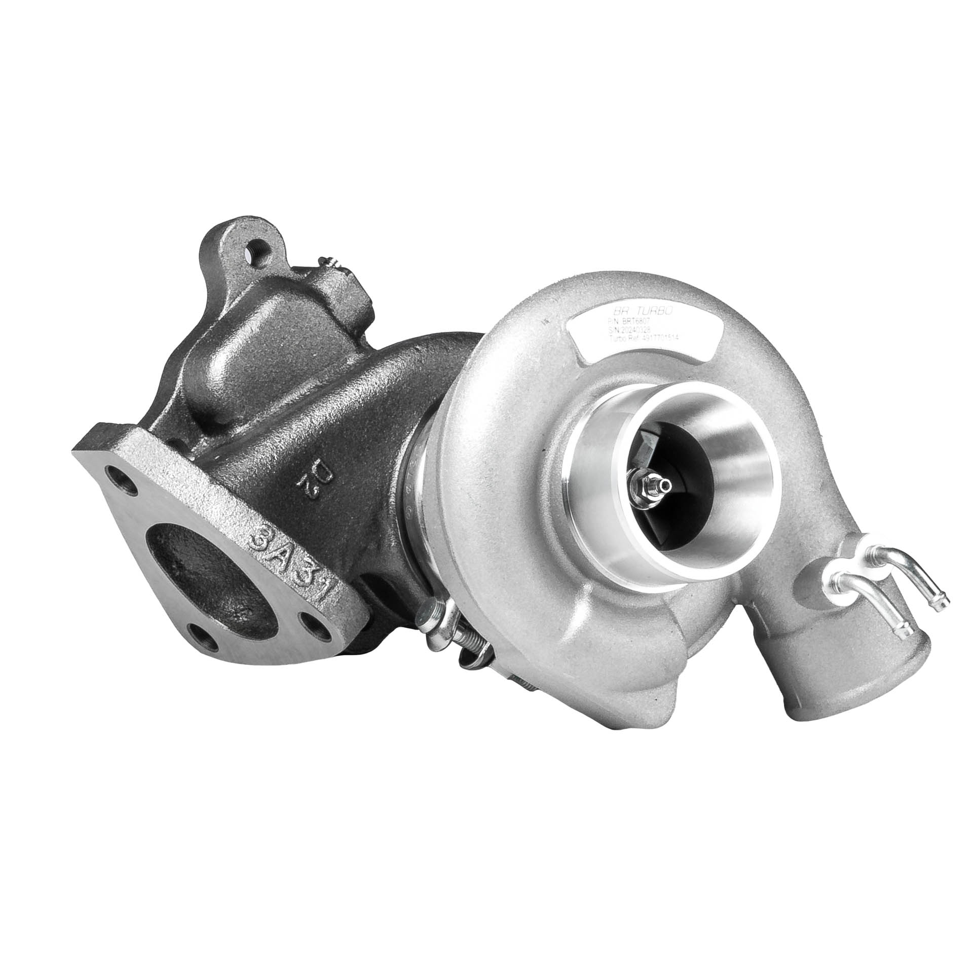 Turbocompressor BRT6807 BR Turbo MITSUBISHI L200 II Pick-up 2.5 TD 4WD 1995 87 cv