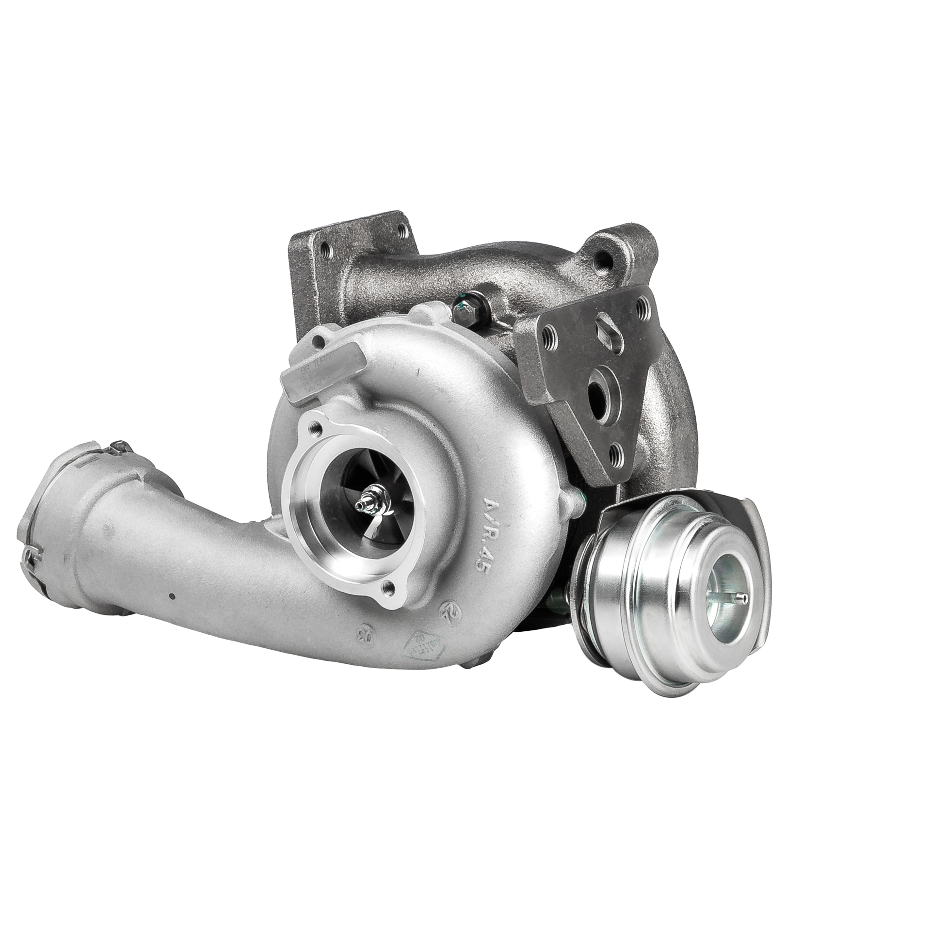 Número OEM 070 145 702 AX - Turbocompressor BRT6833 RENAULT, BMW, VW, MERCEDES-BENZ, OPEL