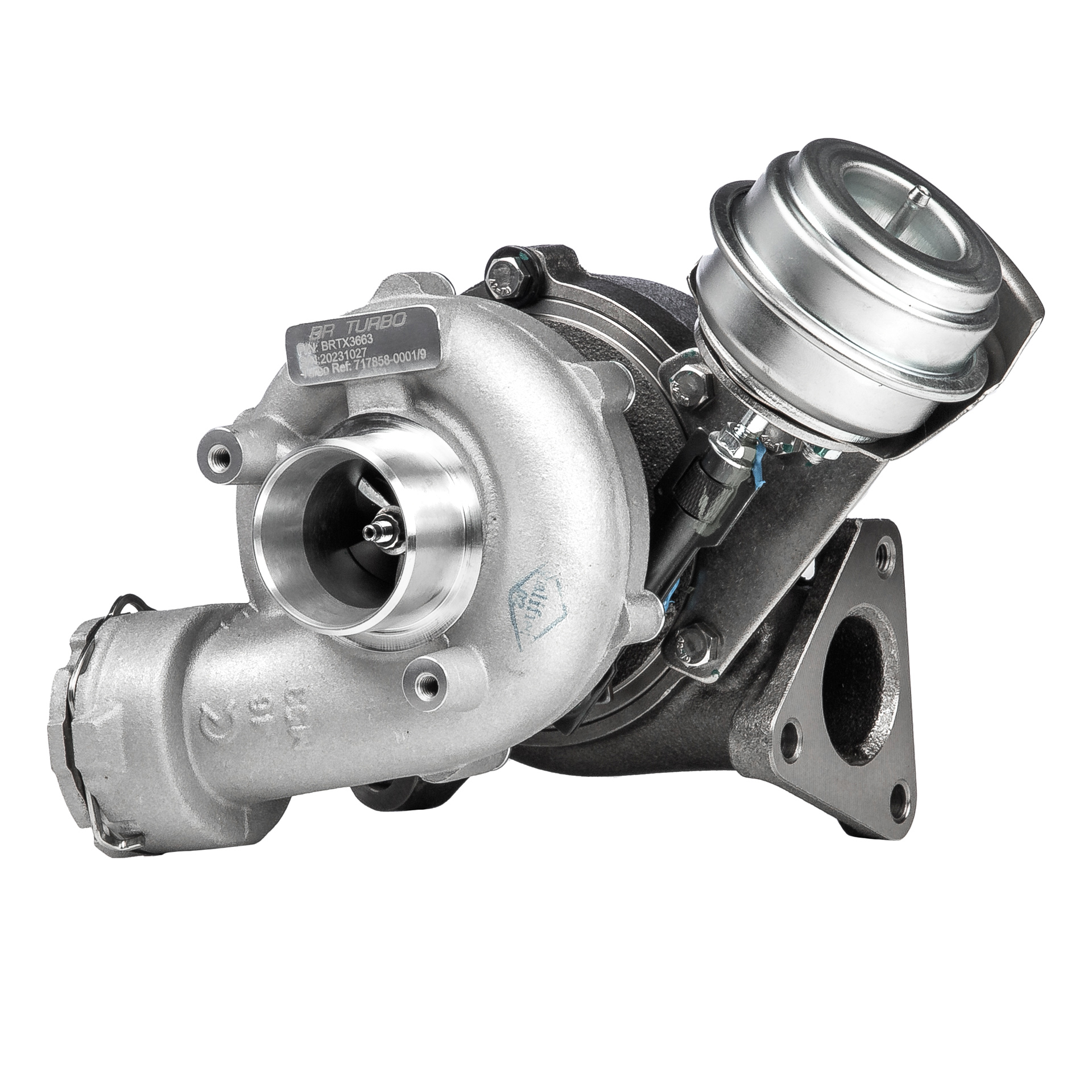 Turbolader BRTX3663 BR Turbo AUDI A6 C6 Sedan (4F2) 2.0 TDI 2006 140 HK