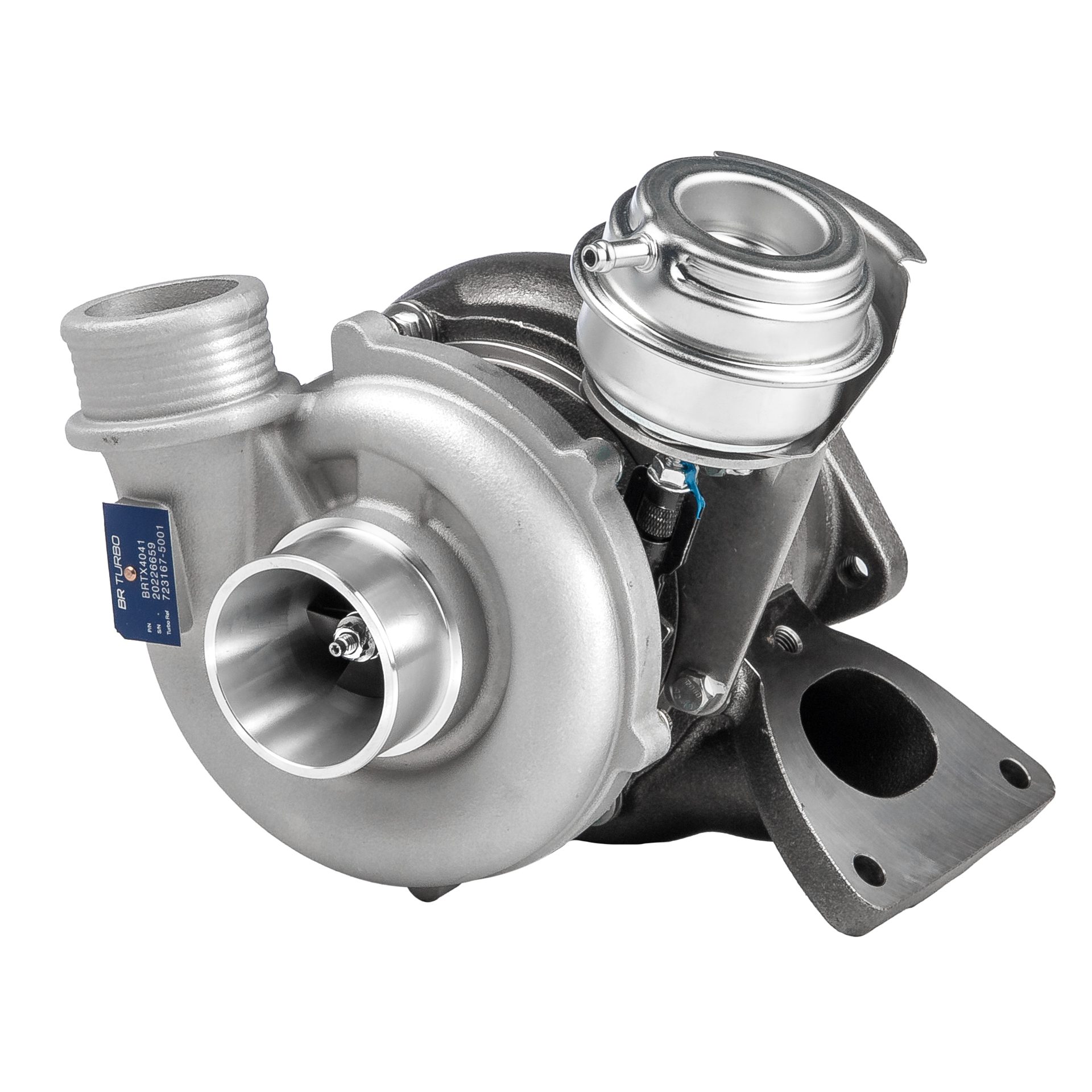 Número OEM 8 653 146 - Turbocompressor BRTX4041 RENAULT, BMW, VW, MERCEDES-BENZ, OPEL