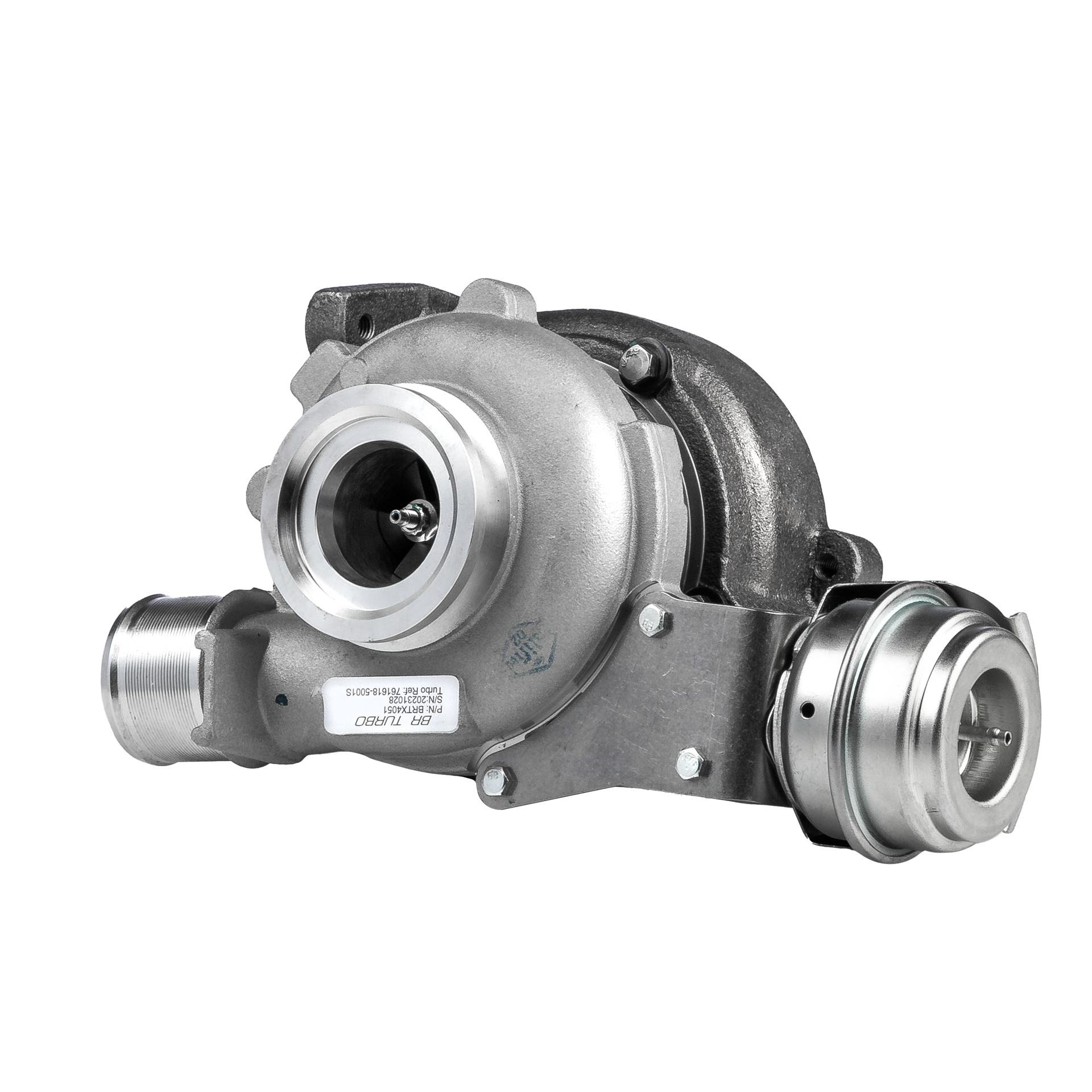 Número OEM 8.200.735.758 - Turbocompressor BRTX4051 RENAULT, SUZUKI, DACIA, SANTANA, RENAULT TRUCKS