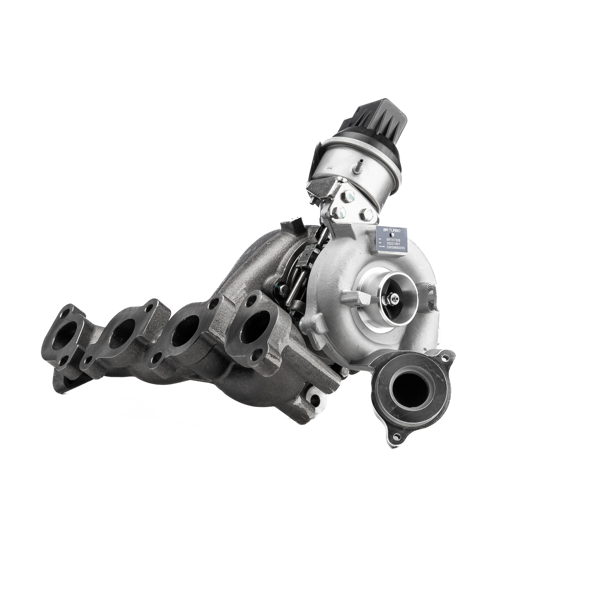 Numéro OEM 03L 253 016 F - Turbocompresseur BRTX7326 AUDI, SEAT, SKODA, CUPRA