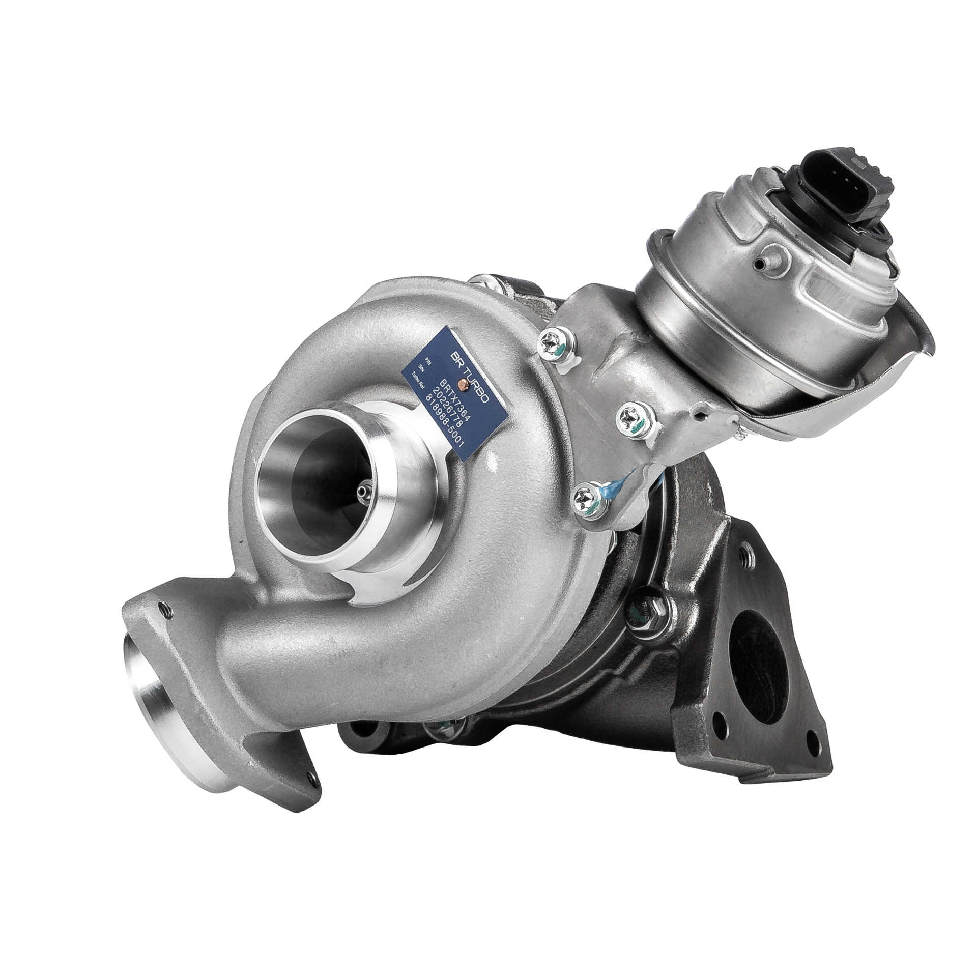 Turbolader BRTX7364 BR Turbo AUDI Q5 (8RB) 2.0 TDI 2010 143 HK