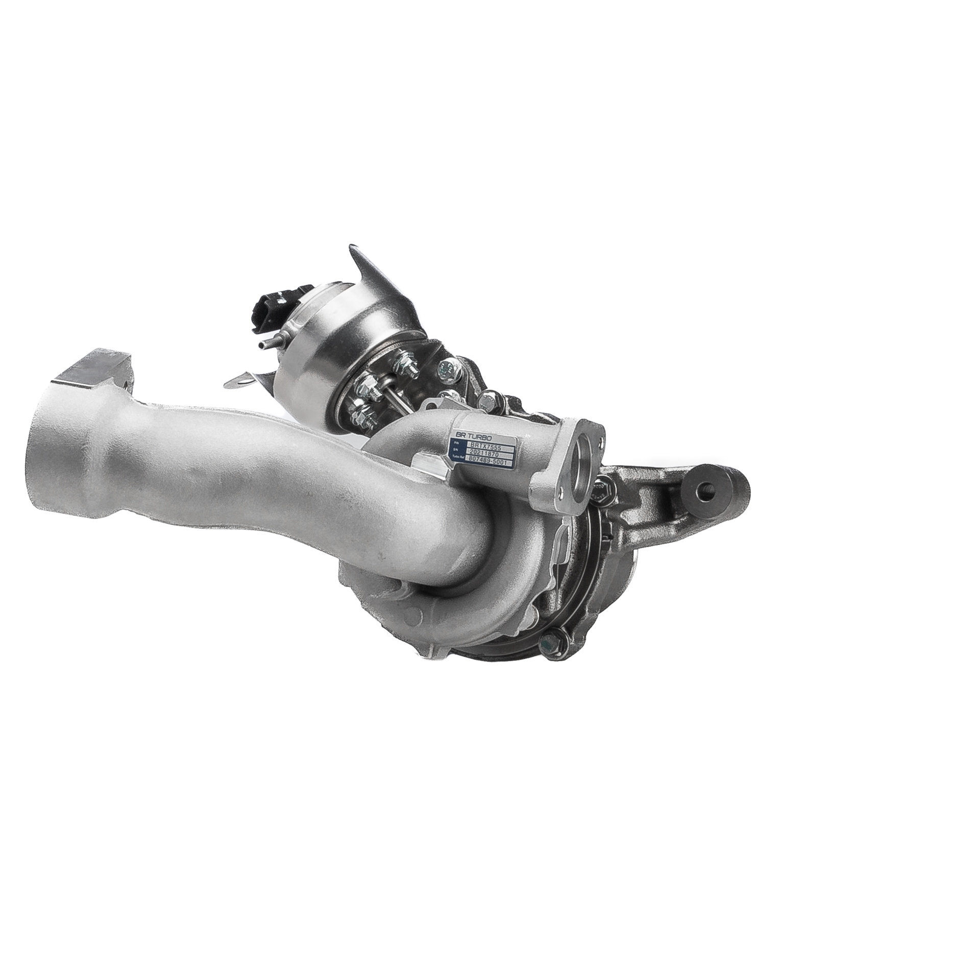 Numéro OEM 9675101580 - Turbocompresseur BRTX7555 RENAULT, PEUGEOT, CITROËN, FIAT, ALFA ROMEO