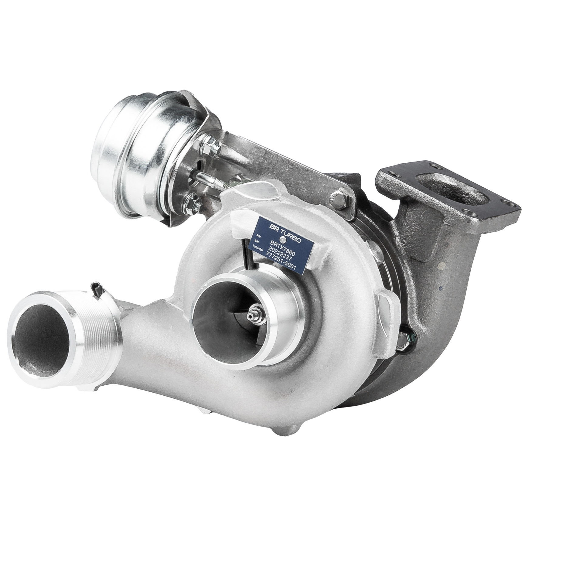 Turbolader BRTX7860 BR Turbo FIAT Stilo Multi Wagon (192) 1.9 JTD 2008 115 HK