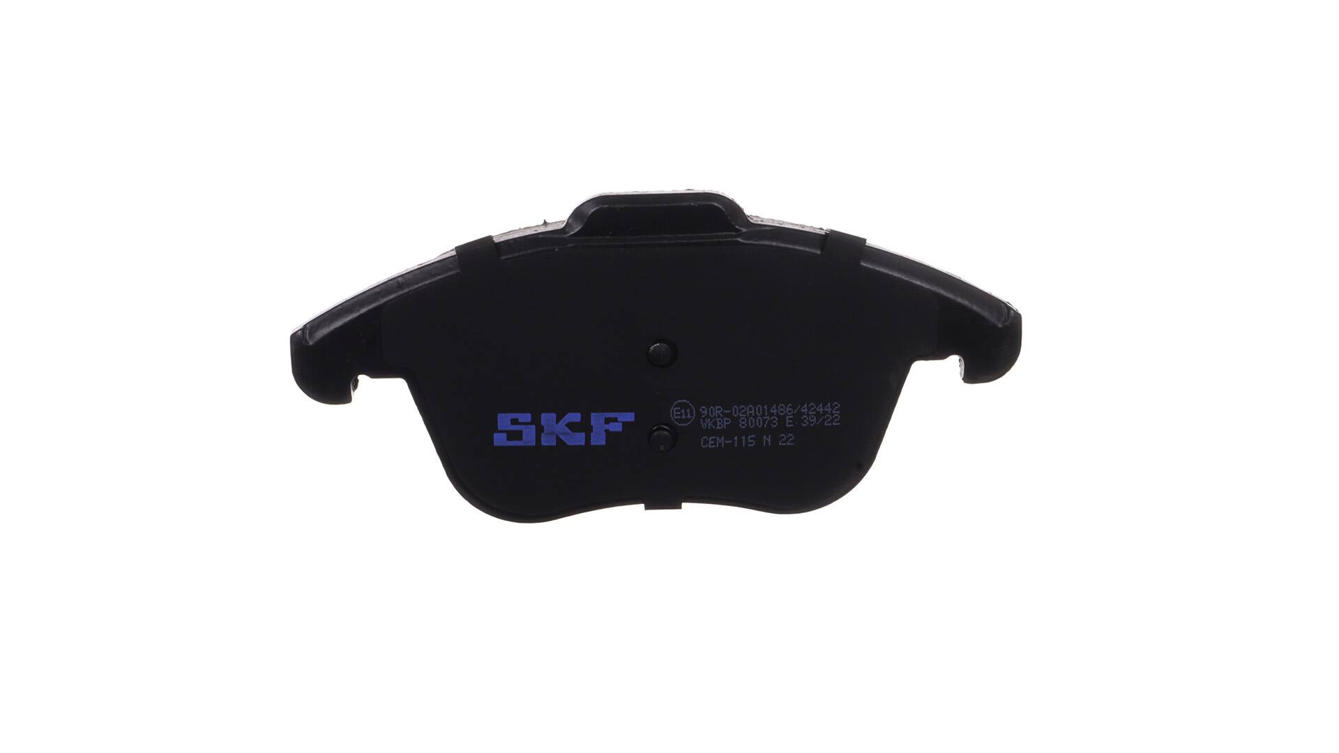 Número OEM 5N0 698 151 C - Juego de pastillas de freno VKBP 80073 E SEAT, AUDI, SKODA