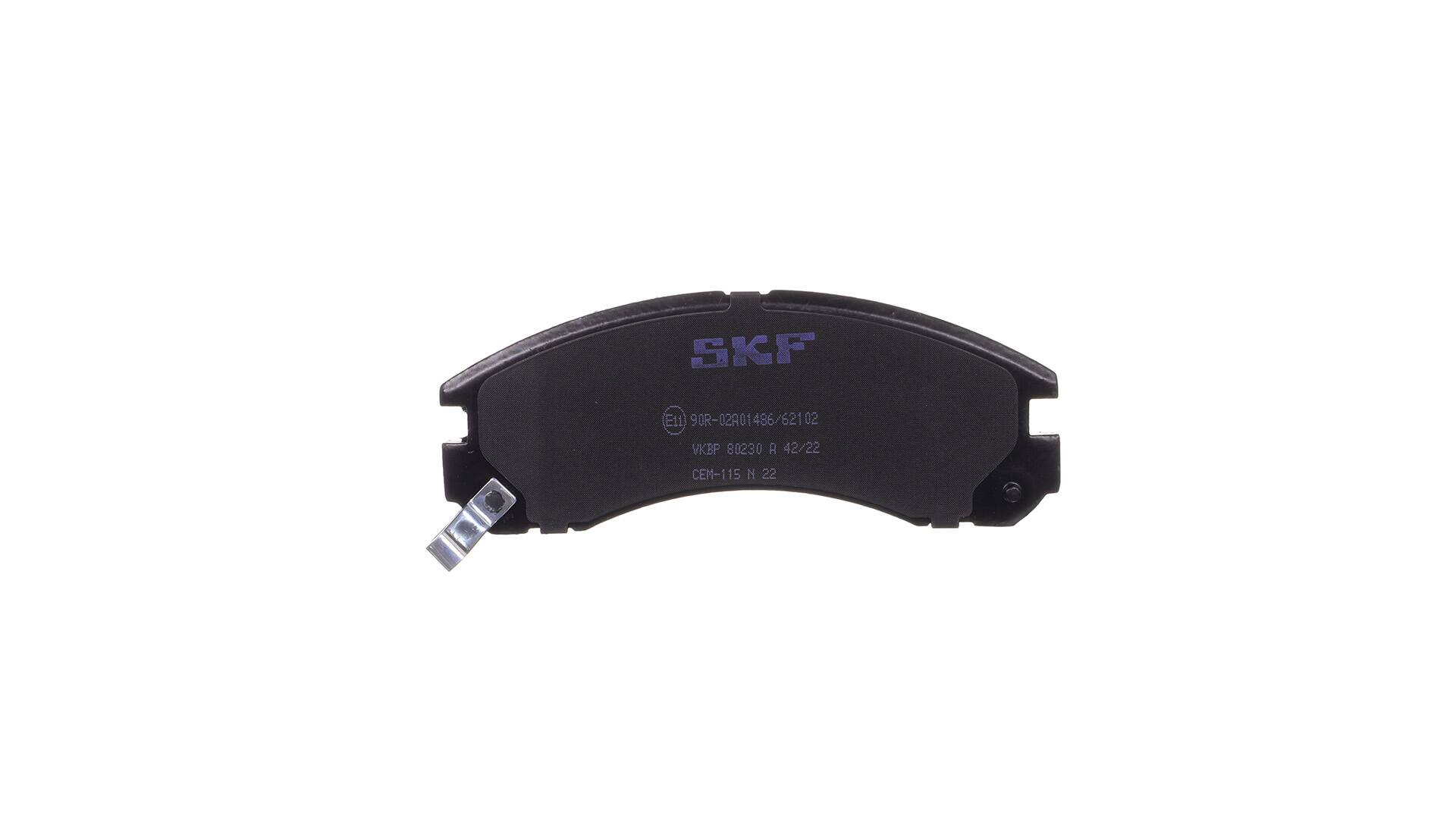 VKBP 80230 A SKF MZ690019 Brake pad set