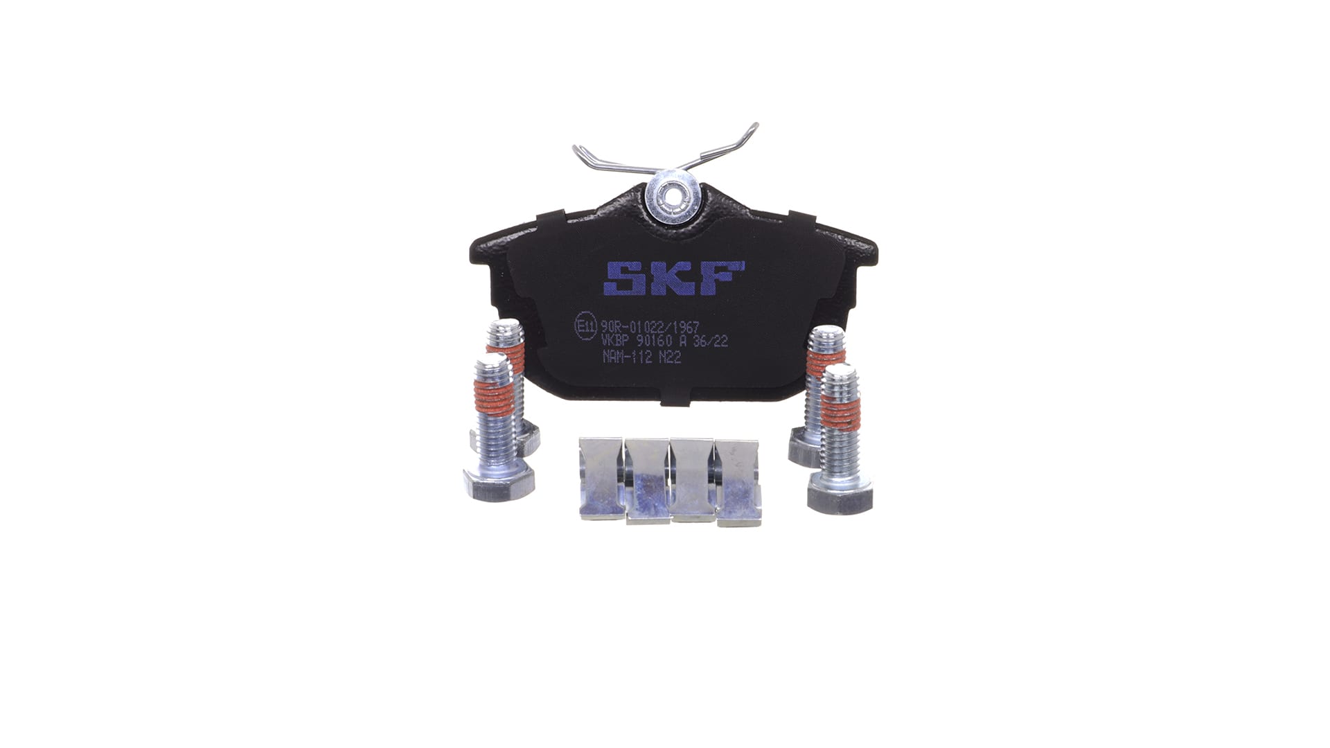 Kit pastiglie freni VKBP 90160 A SKF MITSUBISHI Colt VI (Z30) 1.3 Flexfuel (Z35A) 2012 95 CV