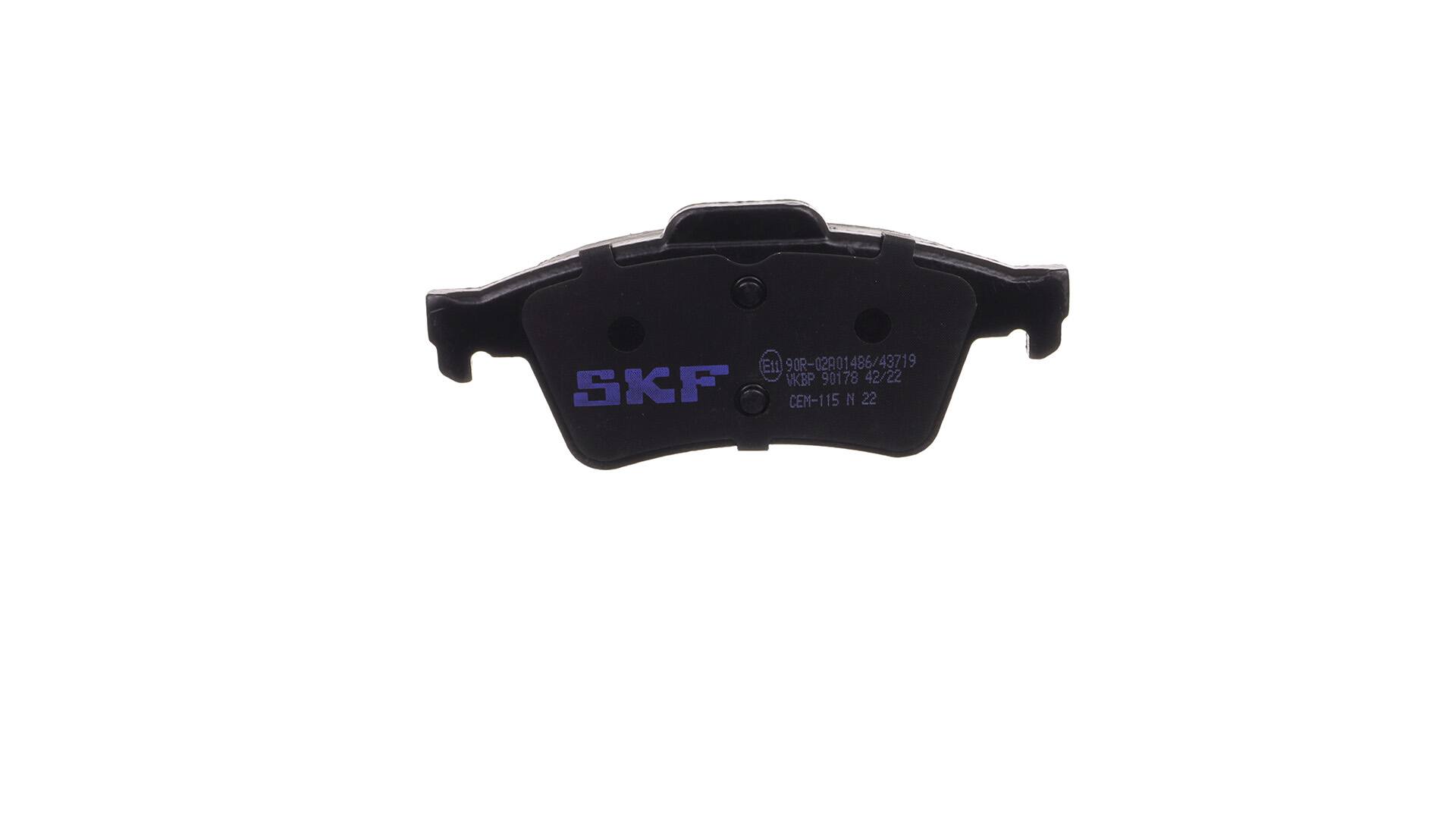 Kit pastiglie freni VKBP 90178 SKF RENAULT Espace IV (JK) 2.0 dCi (JK03, JK04, JK1C, JK1G, JK1J, JK1K) 2017 173 CV