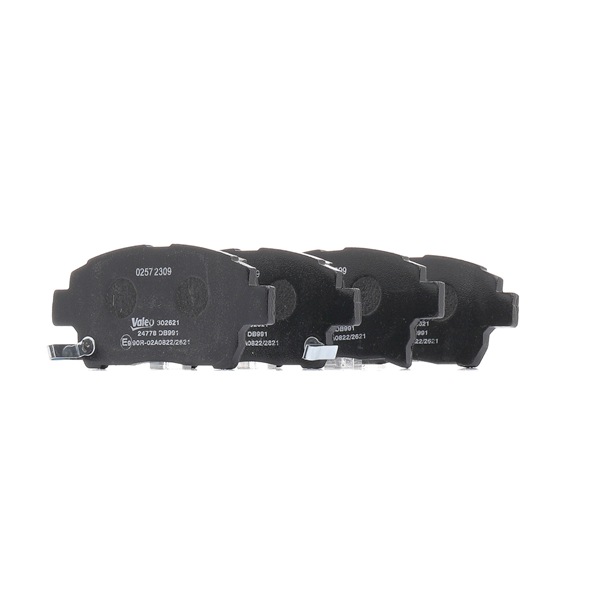 Numer OEM 044 657 4020 - Klocki hamulcowe 302621 TOYOTA, MITSUBISHI, LEXUS, DAIHATSU, ASTON MARTIN