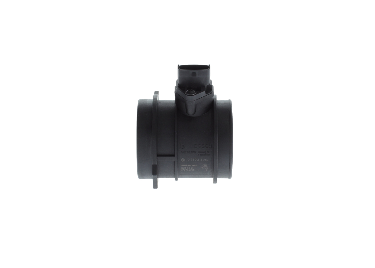 BOSCH 0 280 218 06L Mass air flow sensor (MAF) ALFA ROMEO 156 (932) 3.2 GTA 250 hp Petrol 2003