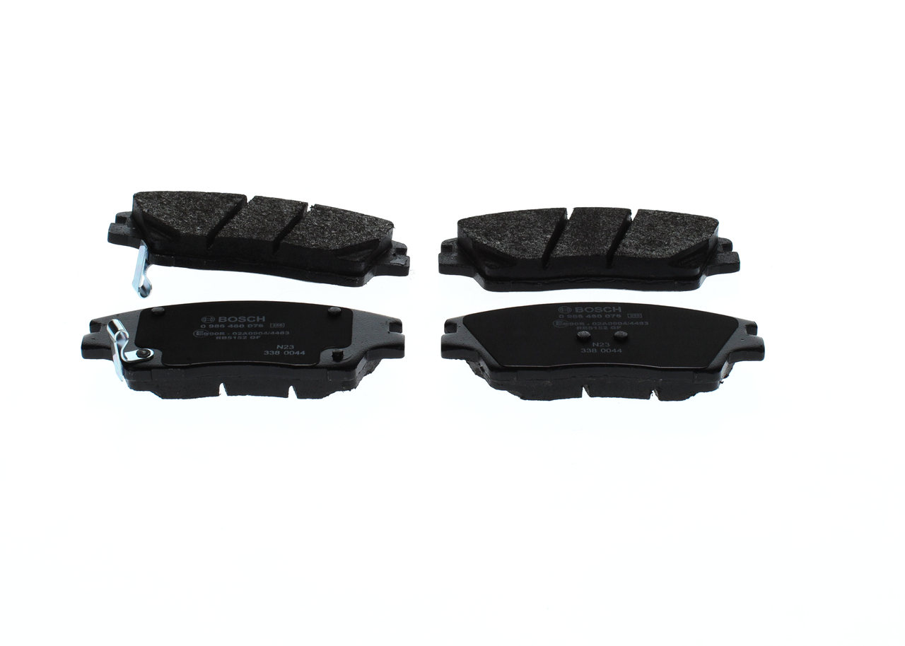 Número OEM 58101 D7A10 - Juego de pastillas de freno 0 986 460 076 HYUNDAI, KIA