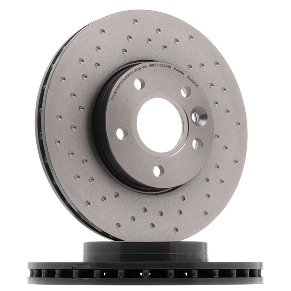 Número OEM AV61 1125 DB - Disco de freno 09.A905.1X FORD, FORD USA