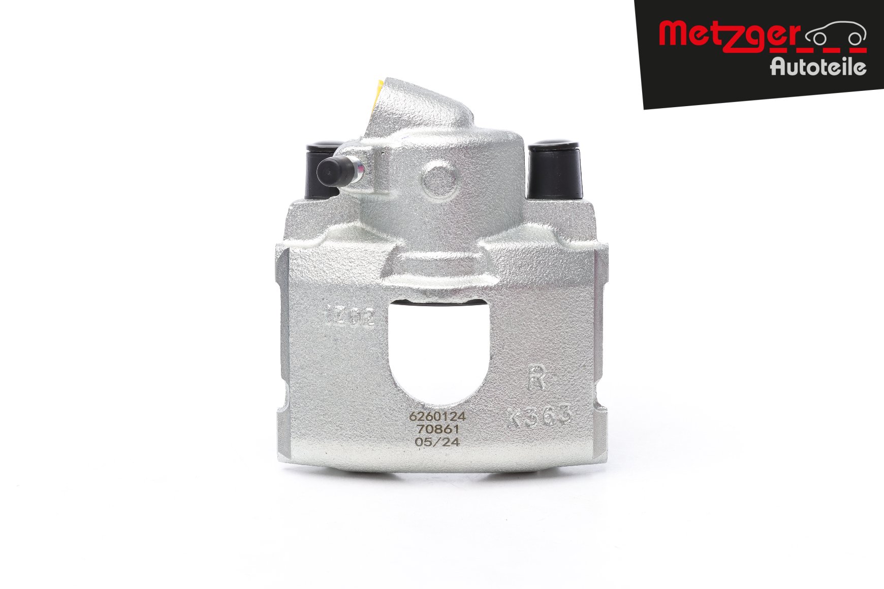 Brake caliper 6260124 METZGER 1 478 466 FORD, VAUXHALL, MAZDA, ISUZU, GMC