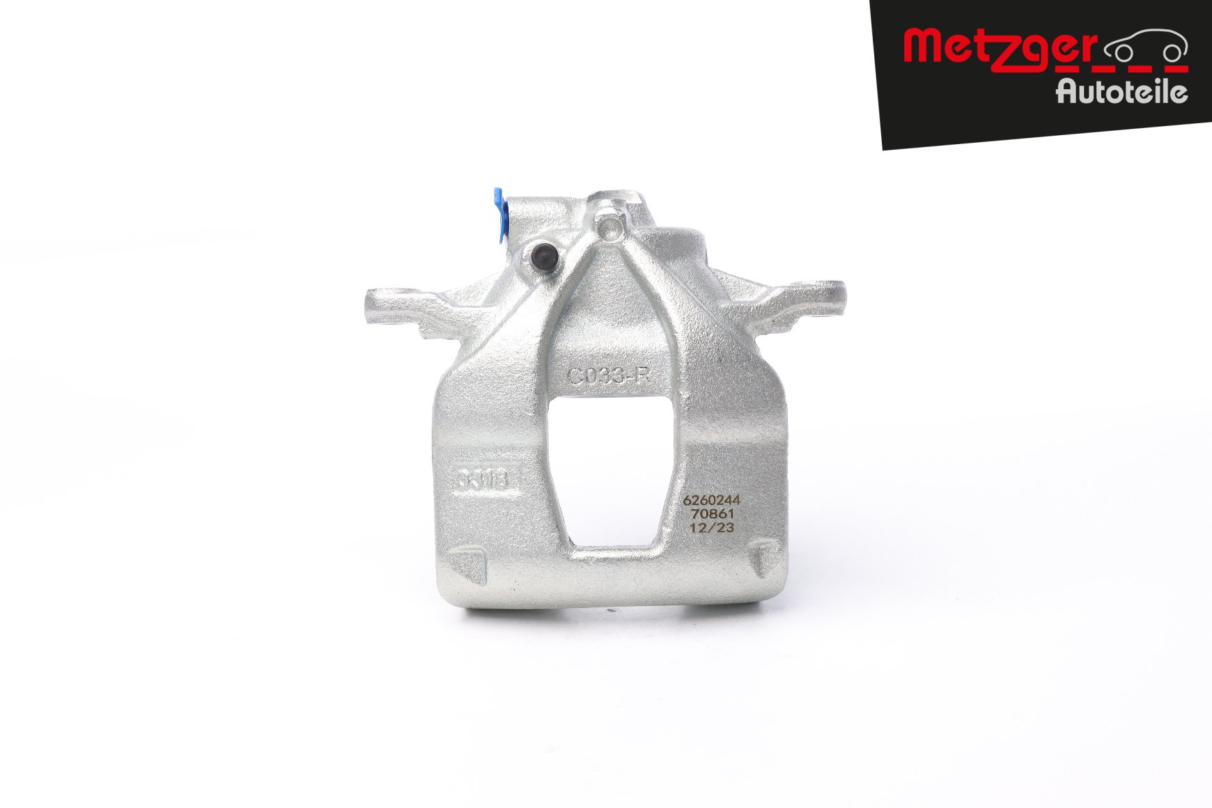 METZGER 6260244 brake caliper FIAT Doblo II Platform/Chassis (263) 1.3 D Multijet (263HXT1A, 263YXT1A, 263YYA1A, 263HYA1A) 80hp 2017
