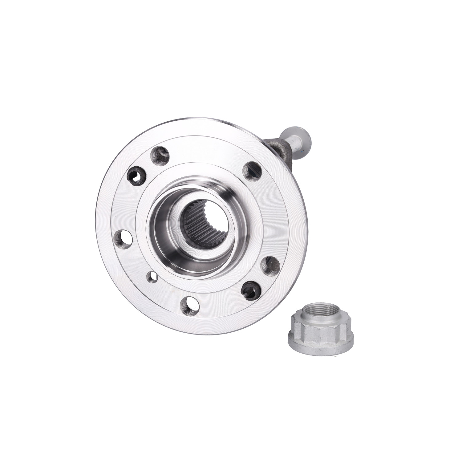 FEBI BILSTEIN | Radnabe mit Anbau-/Befestigungsmaterial, Vorderachse, Radlager in Radnabe integriert, mit integriertem magnetischen Sensorring, mit ABS-Sensorring 182438 MERCEDES-BENZ GLE SUV (W166) 2017 günstig online