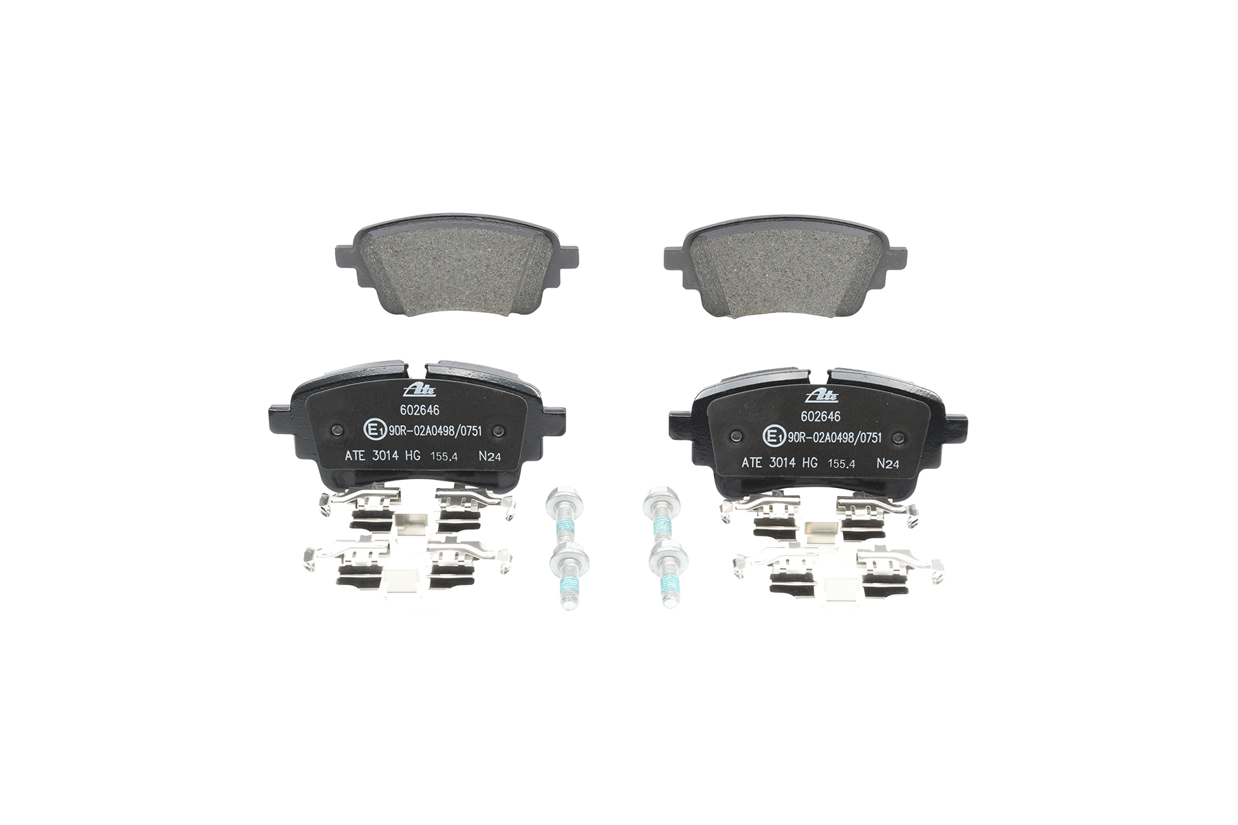 Klocki hamulcowe 13.0460-2646.2 ATE AUDI A6 C8 Sedan (4A2) 35 TDI Mild Hybrid quattro 2020 163 KM