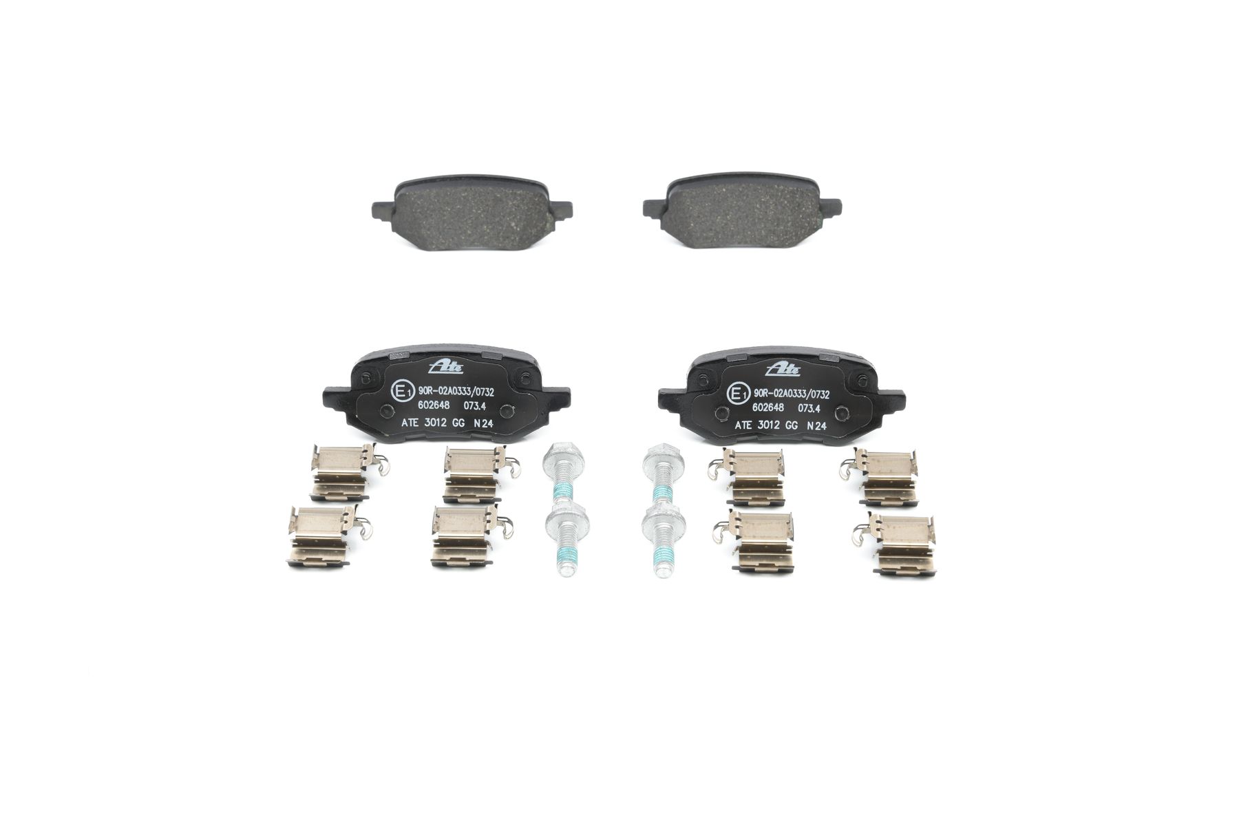 ATE | Pasticche non predisposto per visualizzazione avviso usura, senza contatto segnalazione usura, con bulloni pinza freno, con accessori 13.0460-2648.2 FORD Puma SUV 2025 economici online