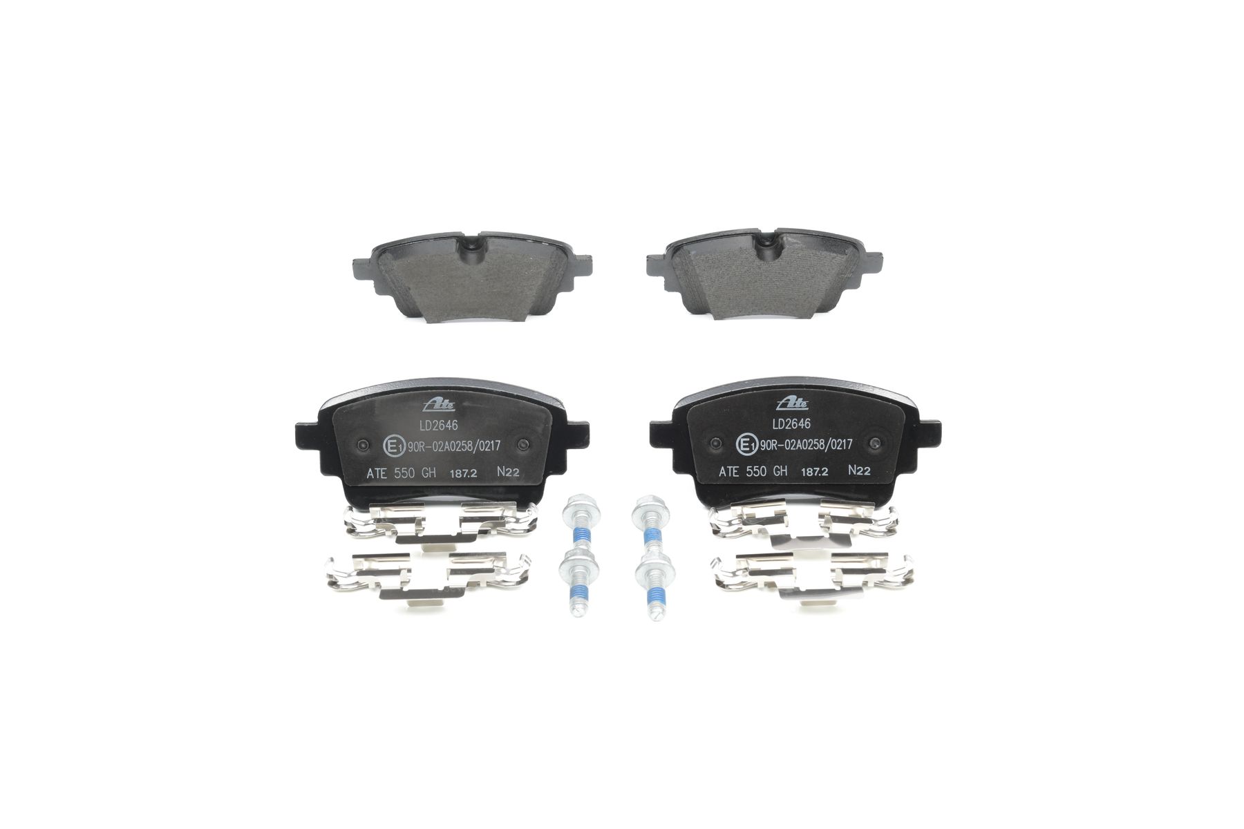 Klocki hamulcowe 13.0470-2646.2 ATE AUDI A6 C8 Sedan (4A2) 35 TDI Mild Hybrid quattro 2022 163 KM