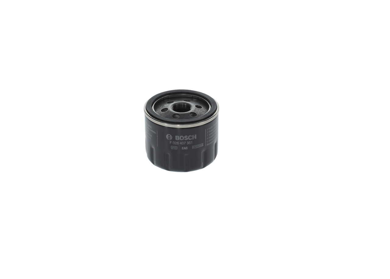 Filter für Öl F 026 407 351 BOSCH FIAT Stilo Multi Wagon (192) 1.9 JTD 2006 140 PS