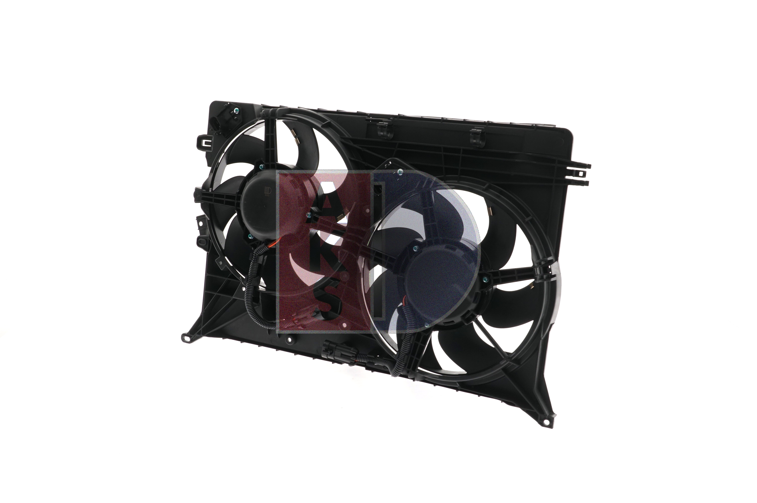 AKS DASIS 088155N radiator fan FIAT 500X (334) 2.0 D Multijet 4x4 (334AXB22, 334AXD2B) 136hp 2014