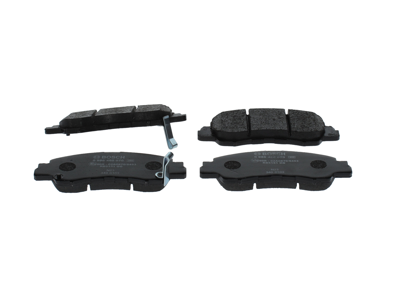 Kit pastiglie freni 0 986 460 070 BOSCH MITSUBISHI Eclipse Cross (GK_) 1.5 T-Mivec 2019 163 CV