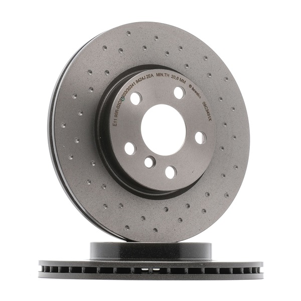 Disco freno 09.C349.1X BREMBO MINI Cabrio (F57) 2.0 Cooper S 2019 192 CV