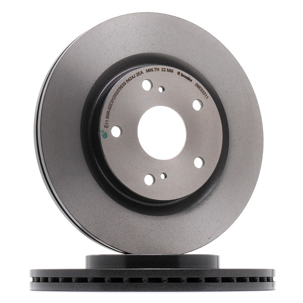Remschijf 09.E533.11 BREMBO SUZUKI Swift V (AZ) 1.0 (A2L310) 2018 112 Pk