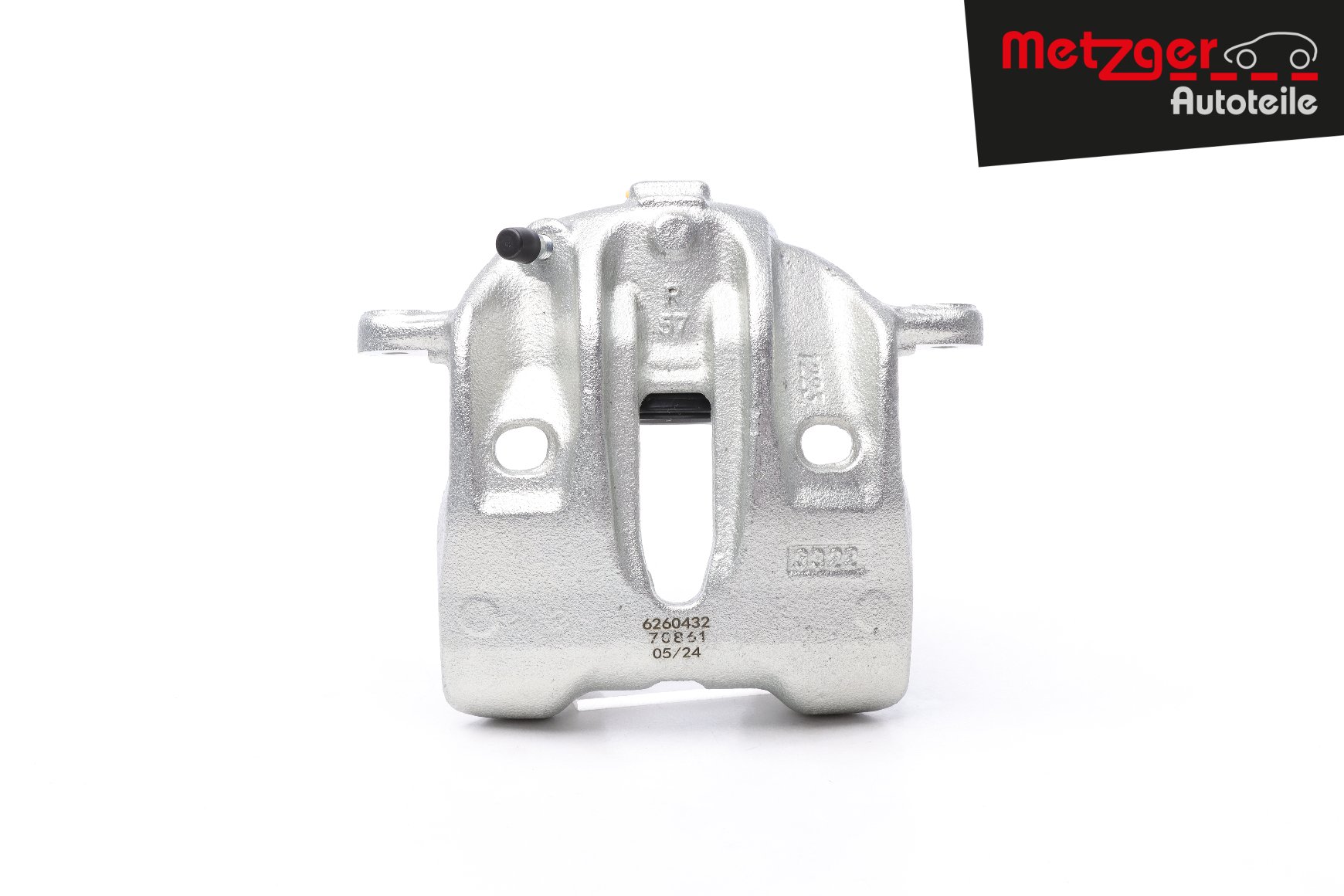 METZGER 6260432 Brake caliper VAUXHALL Carlton Mk3 Limousine (V87) 2.3 TD Interc. 100 hp Diesel 1992