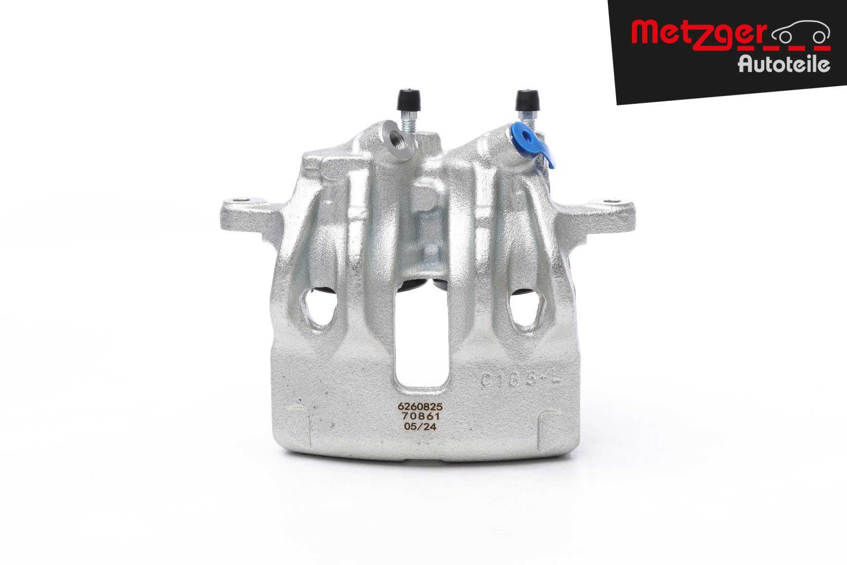 METZGER 6260825 Brake caliper FIAT DUCATO Platform/Chassis (230) 2.5 D 4x4 84 hp Diesel 1996